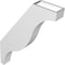 Ekena Millwork 3 1/2-in. W x 20-in. D x 28-in. H Funston Architectural Grade PVC Knee Brace BRCP035X20X28FST - alternate 6